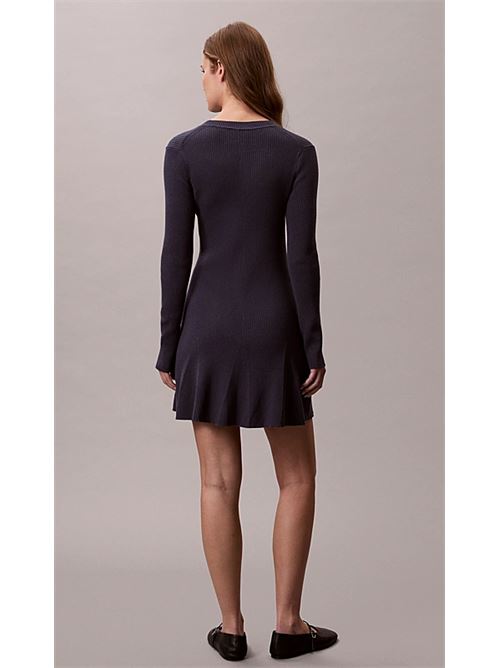 fit and flare ls mini dress CALVIN KLEIN JEANS | LV047D307GVEK